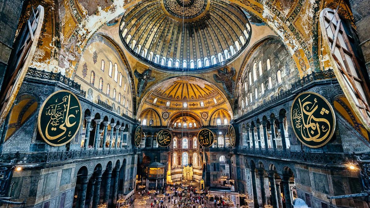 cântările în Sfânta Sofia
